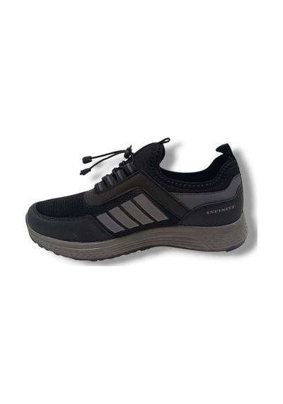 Wanderfull İnfinity 4266-25 Anorak Slip On Erkek Sneaker Siyah Füme Siyah