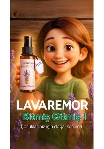 Lavaremor Doğal Lavanta Yağlı Hidrosol Sprey 100 ML