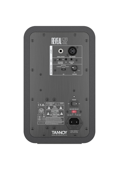 Tannoy Reveal 502 5 "75W Aktif Stüdyo Monitörü Tekli