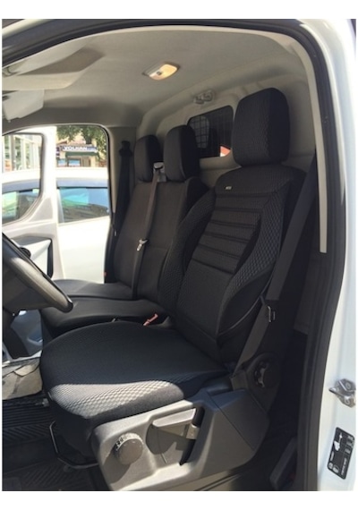 Ford Transit Custom 2012-2021 Koltuk Kılıfı Araca Özel 2+1 Kişili