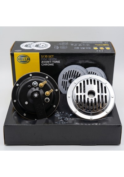 Hella Supertone Set 12v Crom Korna