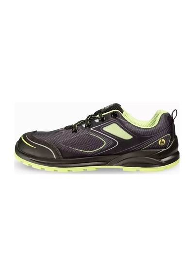 Safety Jogger Cador Green S1p Esd Src İş Güvenlik Ayakkabısı Siyah-Yeşil