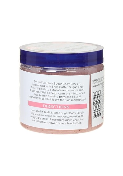 Teal's Shea Sugar Scrub Rose Vücut Şeker Peeling 538gr