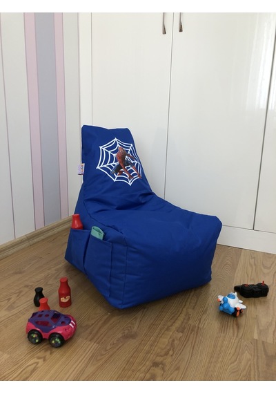 Armutland Spıderman Çocuk Armut Puf Koltuğu ( 1-8 Yaş )