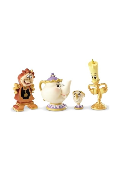 Disney Figür Seti, Güzel Ve Çirkin, Çok Renkli Genel