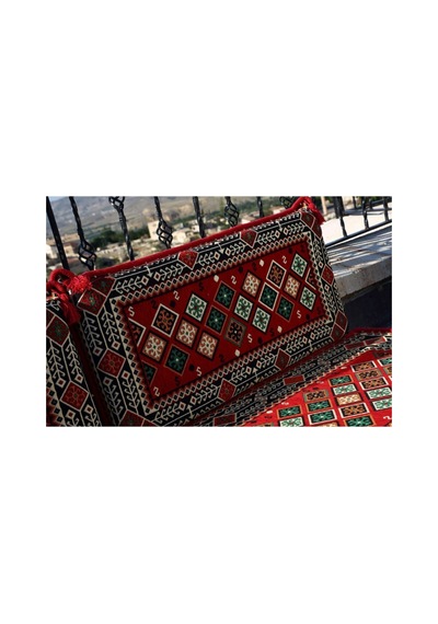1.kalite Şark Köşesi Takımı Şili Kırmızı Modeli Sünger Dahil 4 Parça Bordo