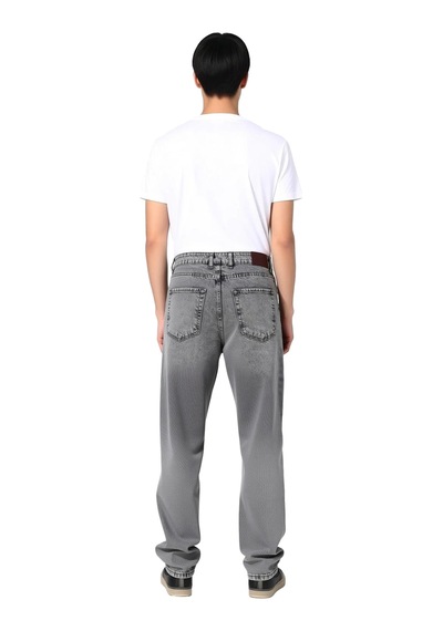 Ersefa Erkek Geniş Paça Kot Pantolon Cool & Comfort Fonksiyonel Dayanıkl Gri