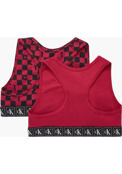 Calvin Klein 2pk Bralette Kadın Pembe Bralet