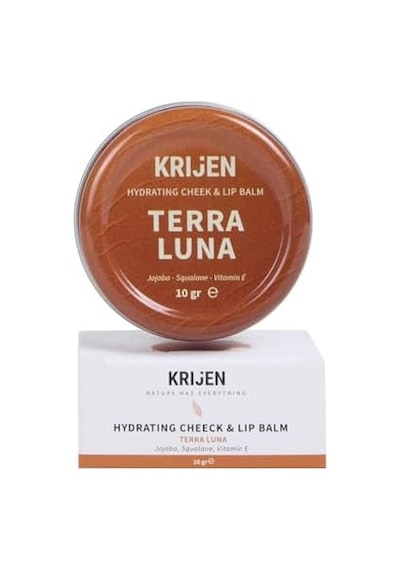 Terra Luna Bronz Renkli Dudak & Yanak Balmı Bitkisel Krem Allık&ruj&far