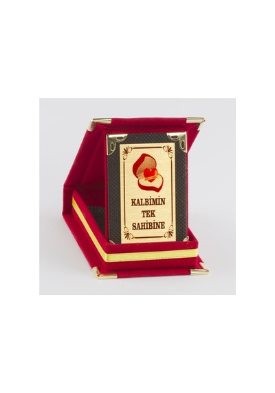 Kalbimin Tek Sahibi Plaketi 1