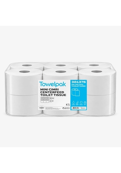 301376 Towelpak Mini Cimri Tuvalet Kağıdı K-5
