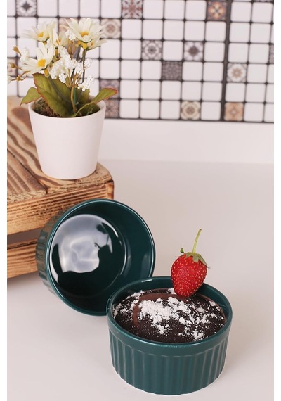 Ayrex 6 Lı Renkli Büyük Boy Sufle Kabı Fırın Kalıbı Diğer