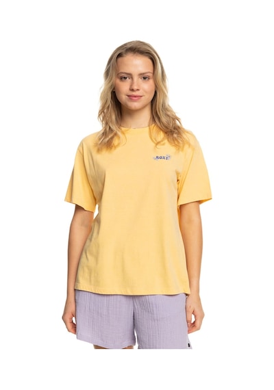 Roxy Moonlight Sun Bj Tees Kadın Tişört Sarı