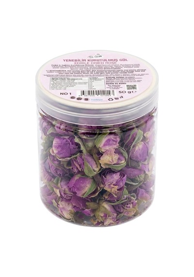 Gerçek Yenilebilir Kurutulmuş Gül Pembe 30 Gr Pasta, Tatlı Ve İçecek Süsleme