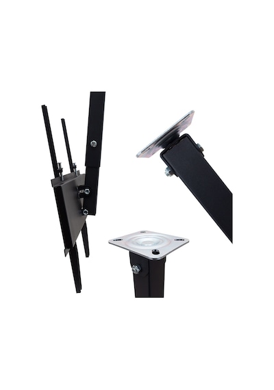 Ayt Powermaster 32-50 İnç 81-127 Ekran Ayarlanabilir 360 Derece Dönen Geniş Lcd Led Tv Askı Aparatı Hareketli Tavan Tip