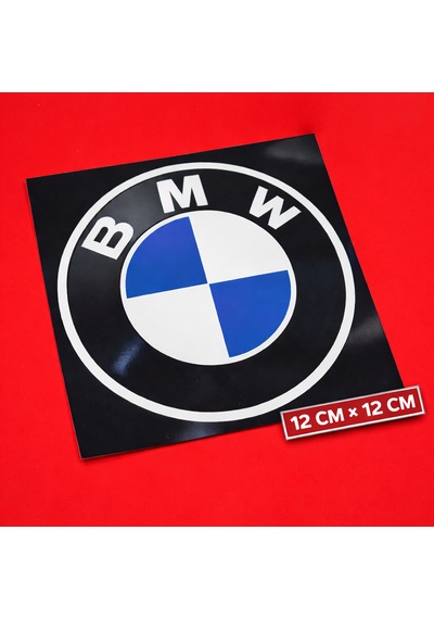 Bmw Logo Stıcker 12 Cm X 12 Cm 0