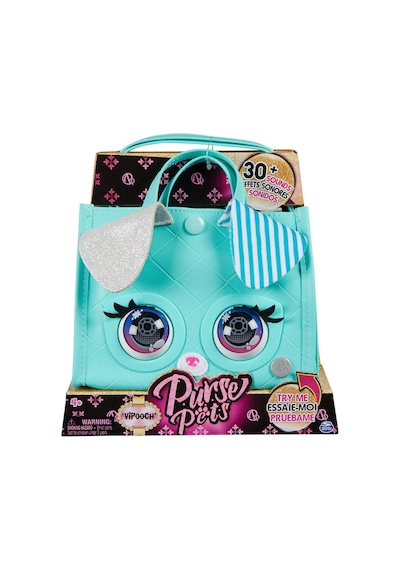 Purse Pets Puppy Mavi Çanta