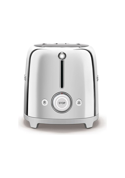 Smeg TSF02 4 Dilim Ekmek Kızartma Makinesi Krom