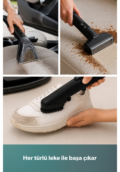 Homend Stain Taşınabilir Halı, Koltuk Yıkama ve Leke Çıkarma Makinesi