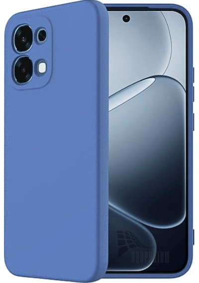Oppo A6 Pro Uyumlu Silikon Kılıf - Pastel Renk Tonu Kamera Korumalı Esnek Kapak - Lacivert Lacivert