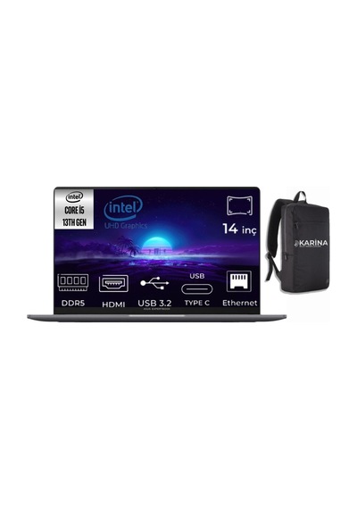 Asus Exper TBook P1 P1403CVA-I58512G0D-014 i5-13420H 16 GB 2 TB 14" Free Dos Dizüstü Bilgisayar
