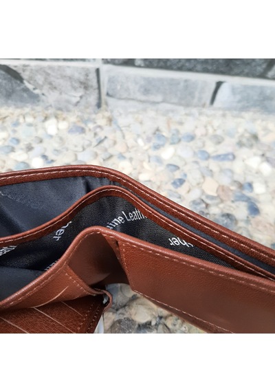 Gvnbag Hakiki Deri Erkek Bozuk Para Gözlü Taba Cüzdan Gvn-0132