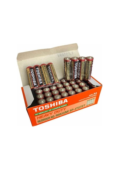Toshiba 40 Adet AA Kalem Pil