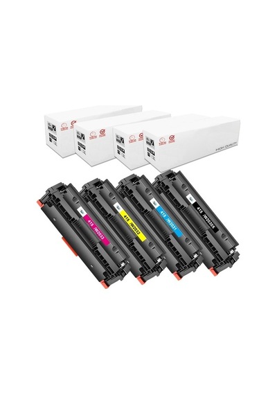 Hp 415x/hp Laserjet Pro M479fdw Yazıcı Uyumlu Chipsiz Uyumlu  Toner 1 Set 6000 Baskı