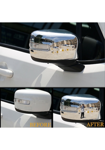 Jeep Renegade 2014 Sonraqsı Ayna Kapağı Abs Krom Aksesuar