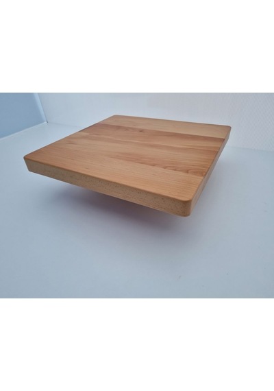 Bintaşmobilya Kayın Kütük Cafe Masa Üstü Tablası 60X60.Cm