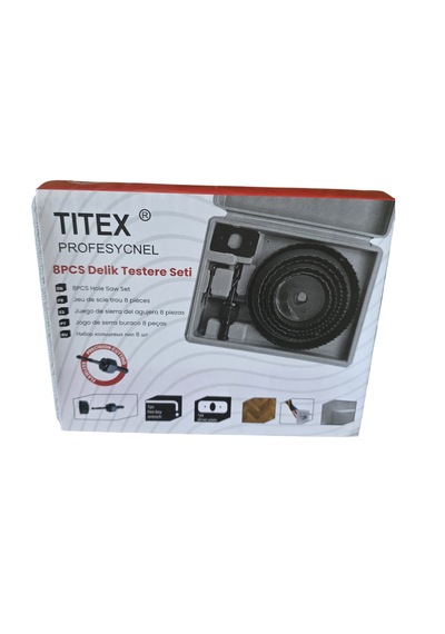 Tıtex Buat Testeresi Panç Seti 8 Li Takım
