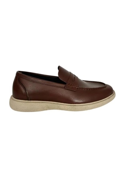 Kemal Tanca 887 2571 Erkek Hakiki Deri Loafer Ayakkabı Çok Renkli