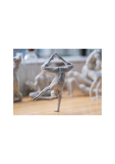 Yoga/meditasyon Yapan İskandinav Tarzı Biblo Heykel Figür Dekor Dekorasyon Hediyelik Denge Ve Huzur 13