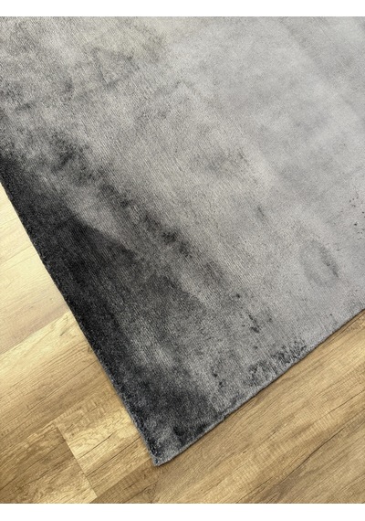 Hoom Rugs Sina Antrasit %100 Doğal Yün & Viskon El Dokuma Modern Halı Antrasit