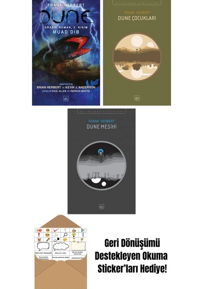 Dune Grafik Roman: 2. Kısım Muad Dib + Dune Çocukları + Dune Mesihi