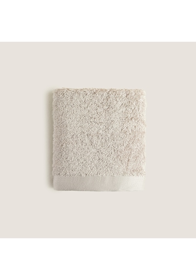 Chakra Solıd Bambu El Havlusu 33x33 Cm Kum Taşı