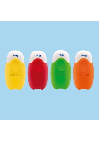 Mılan Cmms1012 Koruma Hazneli Oval Silgi 12Li Kutu