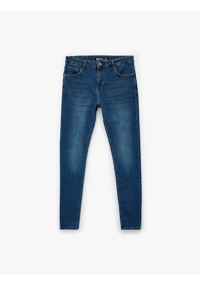 Koton Normal Bel Pamuklu Skinny Fit Jean Pantolon - Michael Jean Koyu İndigo 6wam40049nd İndigo Koton Normal Bel Pamuklu Skinny Fit Jean Pantolon - Michael Jean Koyu İndigo 6wam40049nd İndigo