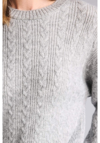 Defacto Oversıze Bisiklet Yaka Triko Kazak F5235ax26wngr349 Gri-gr349