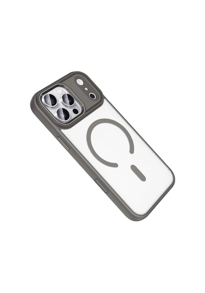 Joko Apple iPhone Uyumlu 17 Pro Max Terea Magsafe Kapak - Gri