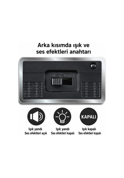 Lisanslı Range Rover Sv 1:24 Metal Model Araba Sesli Ve Işıklı Siyah Oyuncak Araba Çok Renkli