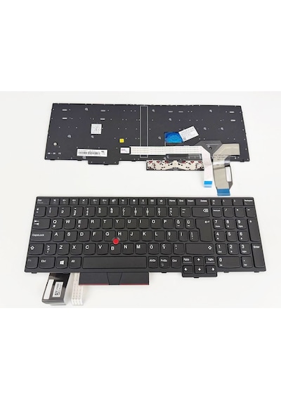 Lenovo Thinkpad20nb 20nc 20nf İle Uyumlu Notebook Klavye - Tuş Takımı / Siyah - Tr