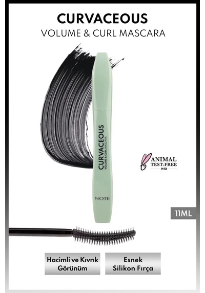 Curvaceous Hacim Ve Kıvırma Etkili Maskara Siyah