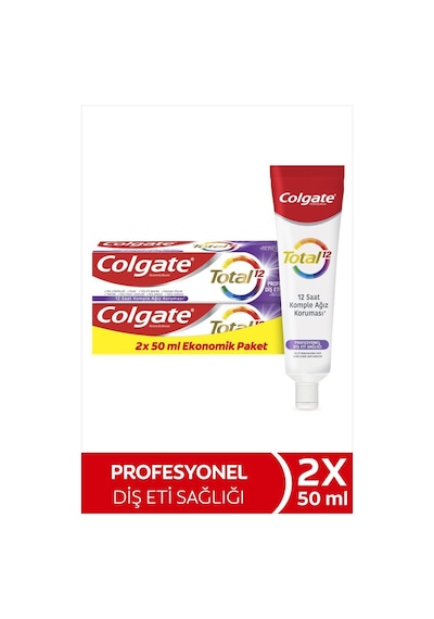 Colgate Total Profesyonel Diş Eti Sağlığı Diş Macunu 2 x 50 ML