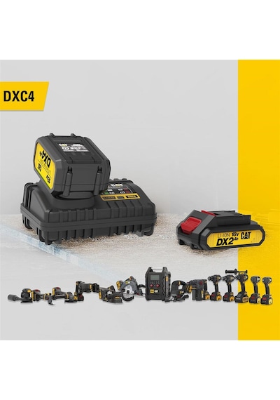 Cat Dxc4 18V li-Ion One For All Profesyonel Hızlı Akü Şarj Cih