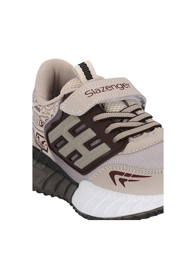 Slazenger Enzo P Unisex Çocuk Bej / Kahve Günlük Spor Ayakkabısı