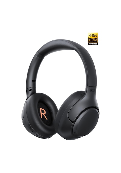 Qcy H3 Hybrid Anc Hi-res Bluetooth 5.4 Kafaüstü Kablosuz Kulaklık Çift Cihaz Desteği Siyah 50 x 22
