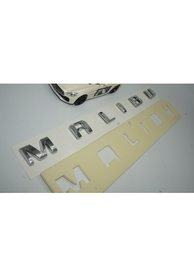 Chevrolet Malibu Bagaj 3m 3d Krom Abs Yazı Logo Amblem