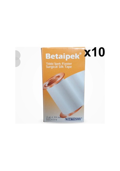 Beta İpek Flaster 10cm X 5m - 10 Adet
