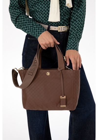 U.S. Polo Assn. Kadın Kahverengi Kol Çantası 50317799-VR002